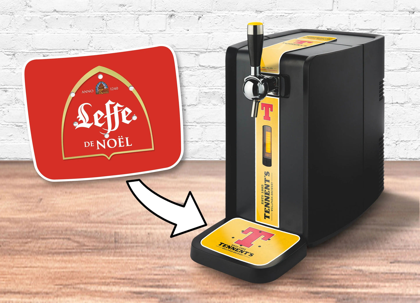 Leffe Christmas De Noel Perfect Draft Drip Tray