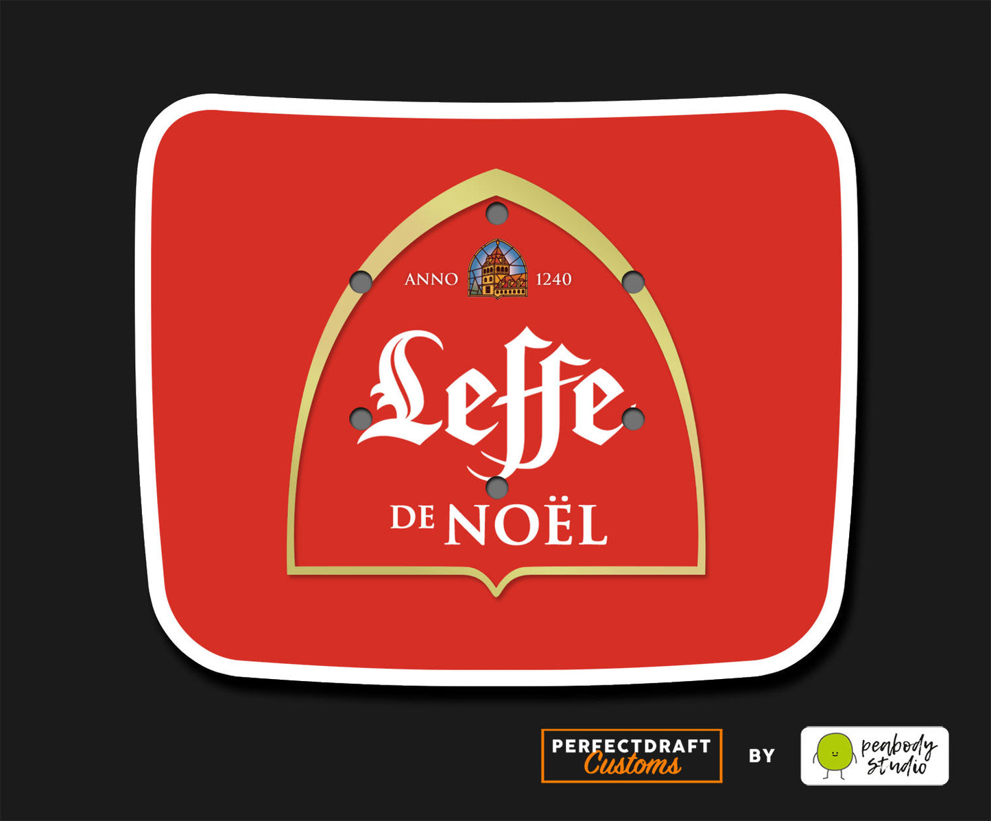 Leffe Christmas De Noel Perfect Draft Drip Tray