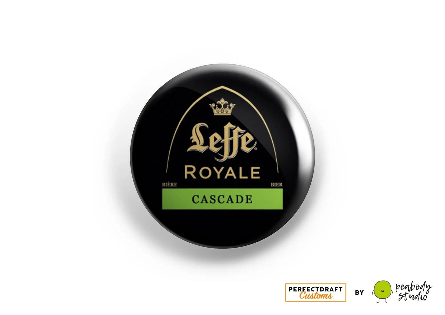 Leffe Royale Cascade Perfect Draft Medallion Magnet | P D Customs