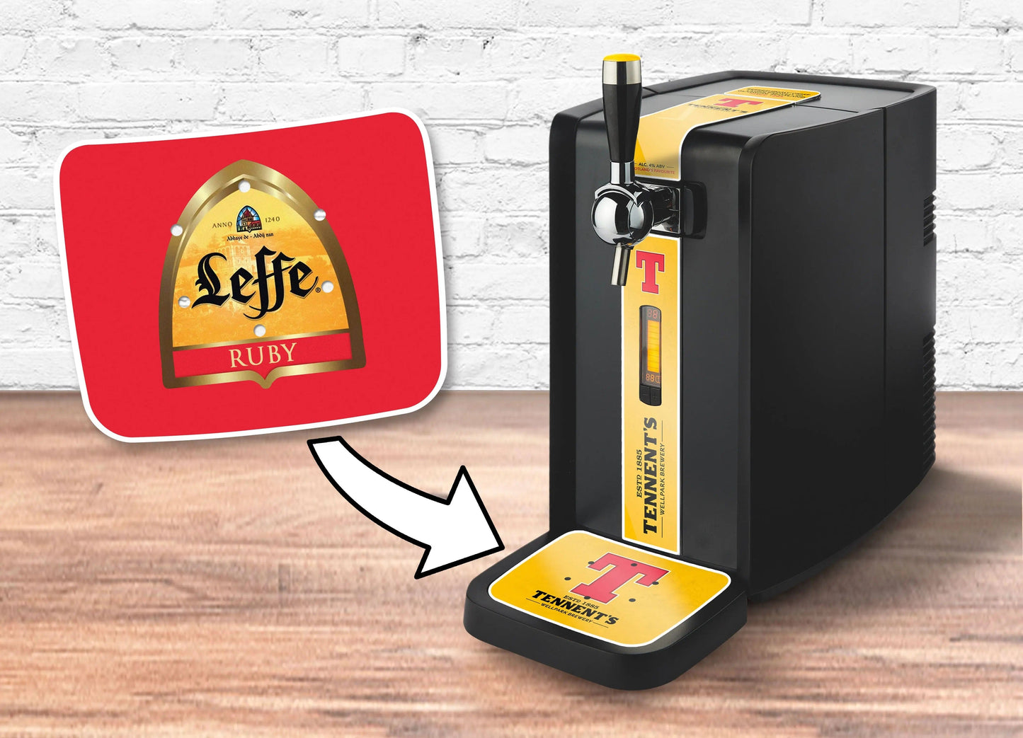 Leffe Ruby Perfect Draft Drip Tray