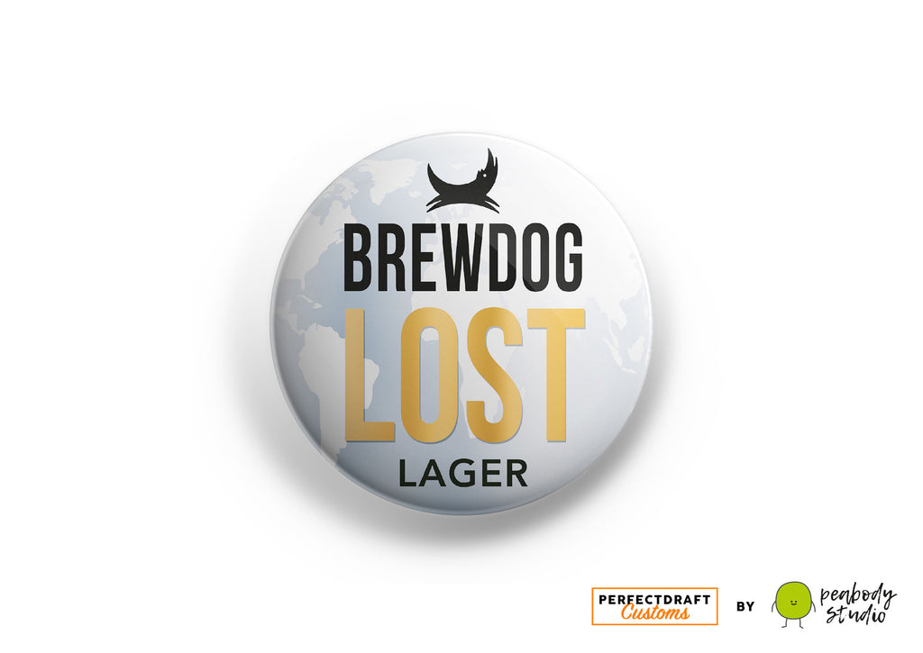 Brewdog Lost Lager Perfect Draft Medallion Magnet