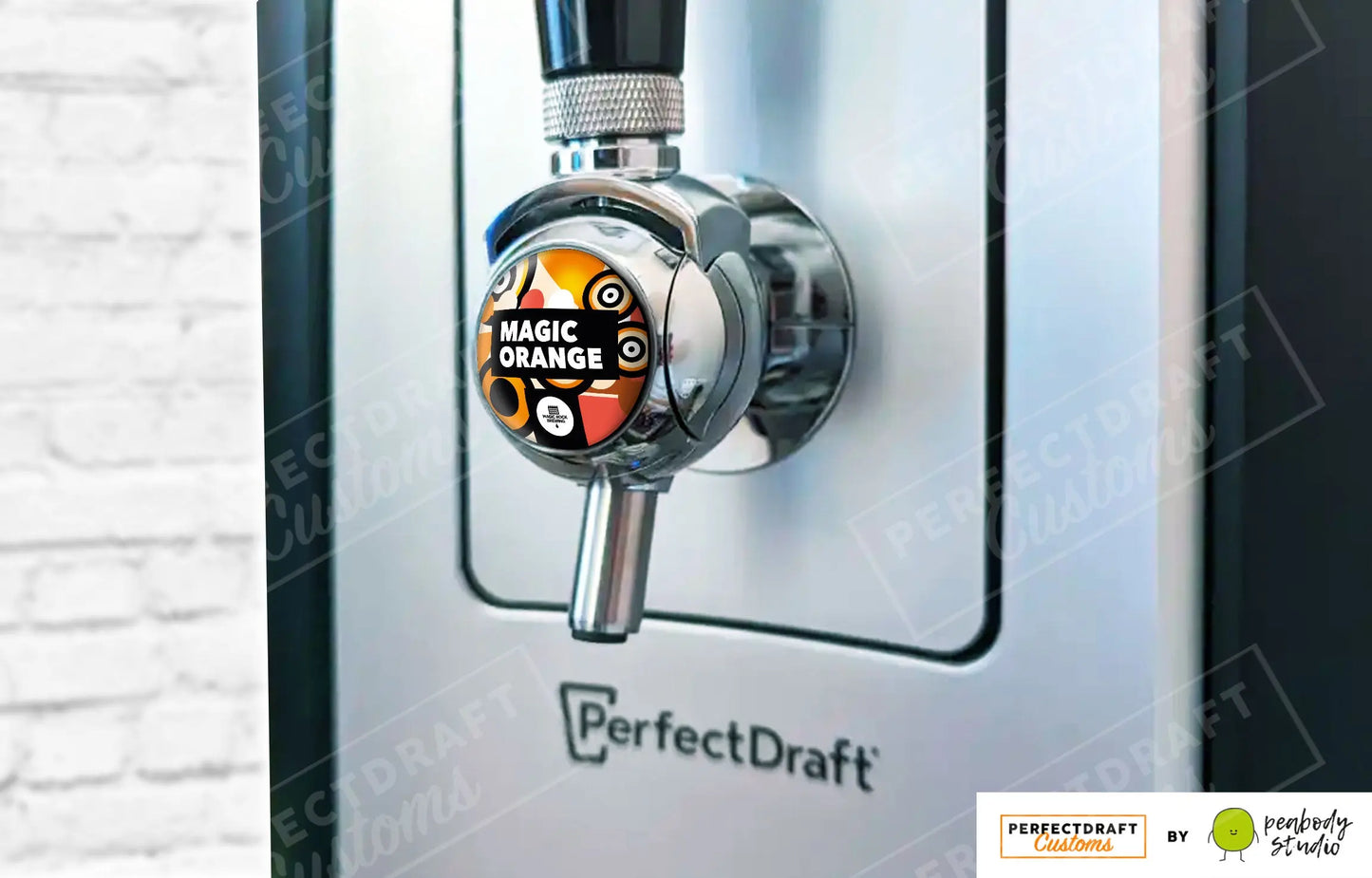 Magic Orange (Magic Rock Brewing) Perfect Draft Pro Medallion | P D Customs
