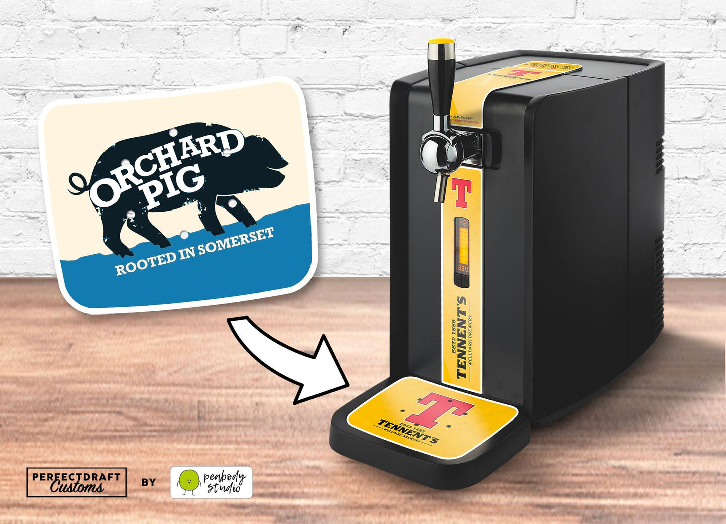 Orchard Pig Perfect Draft Drip Tray