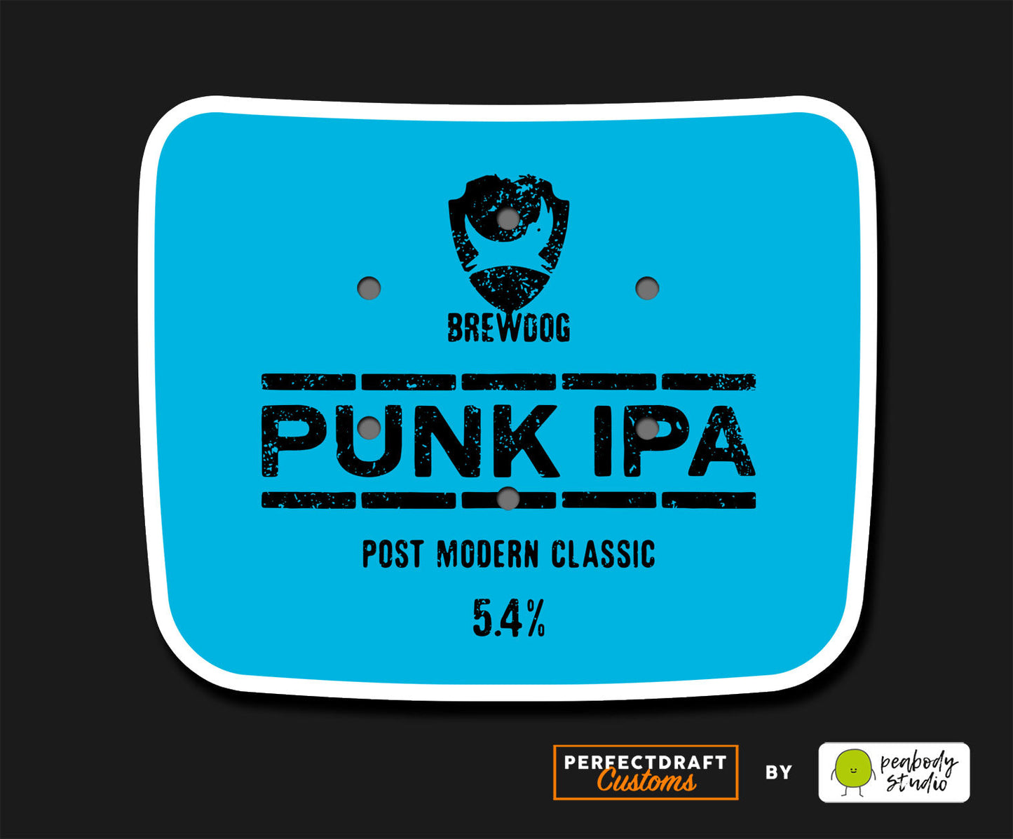 Punk IPA (Brewdog) Vintage Perfect Draft Drip Tray