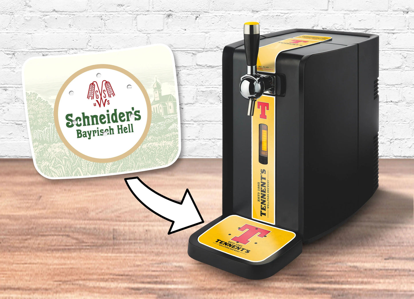 Schneiders Bayrisch Hell Perfect Draft Drip Tray