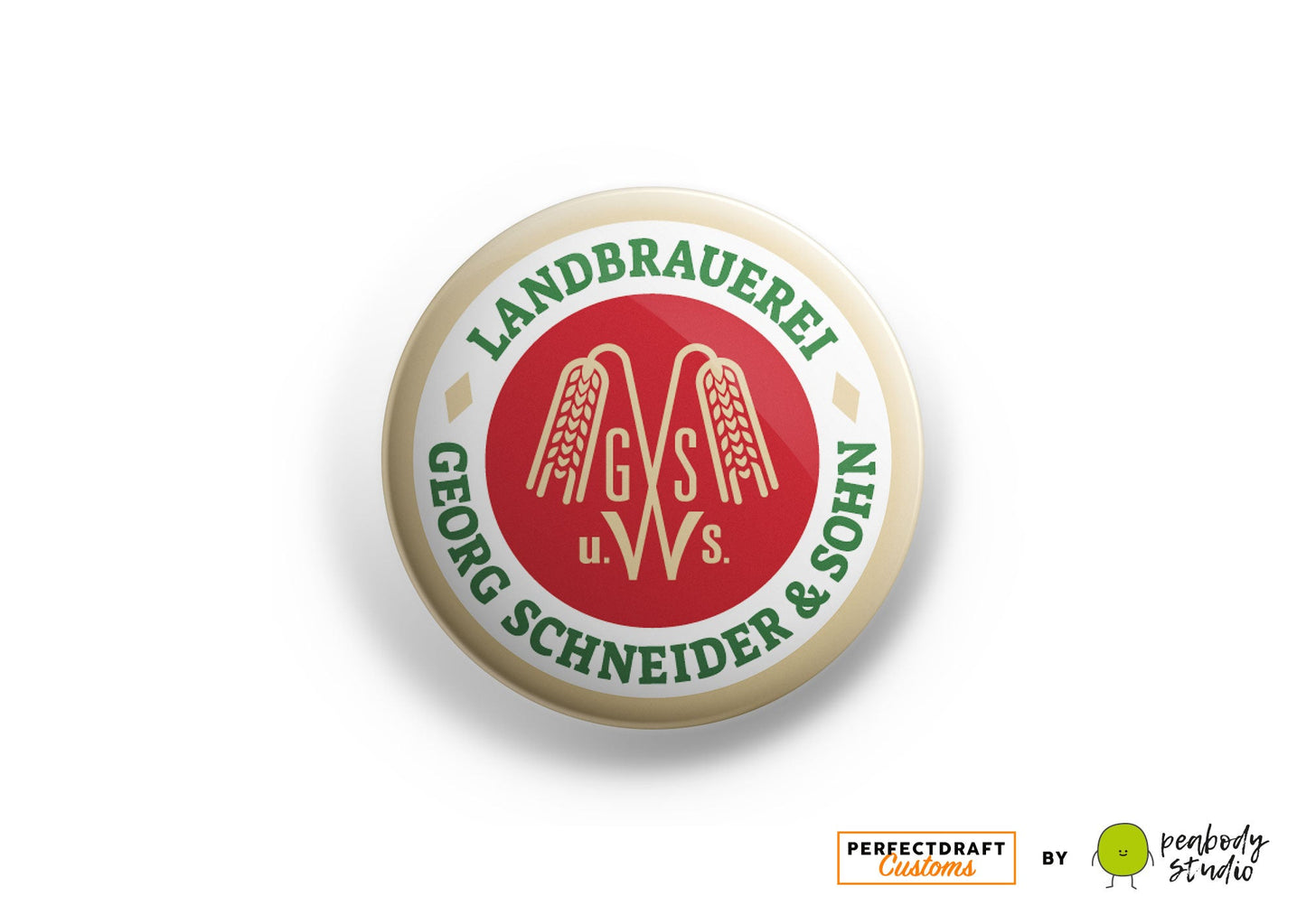 Schneiders Brewery Perfect Draft Medallion Magnet