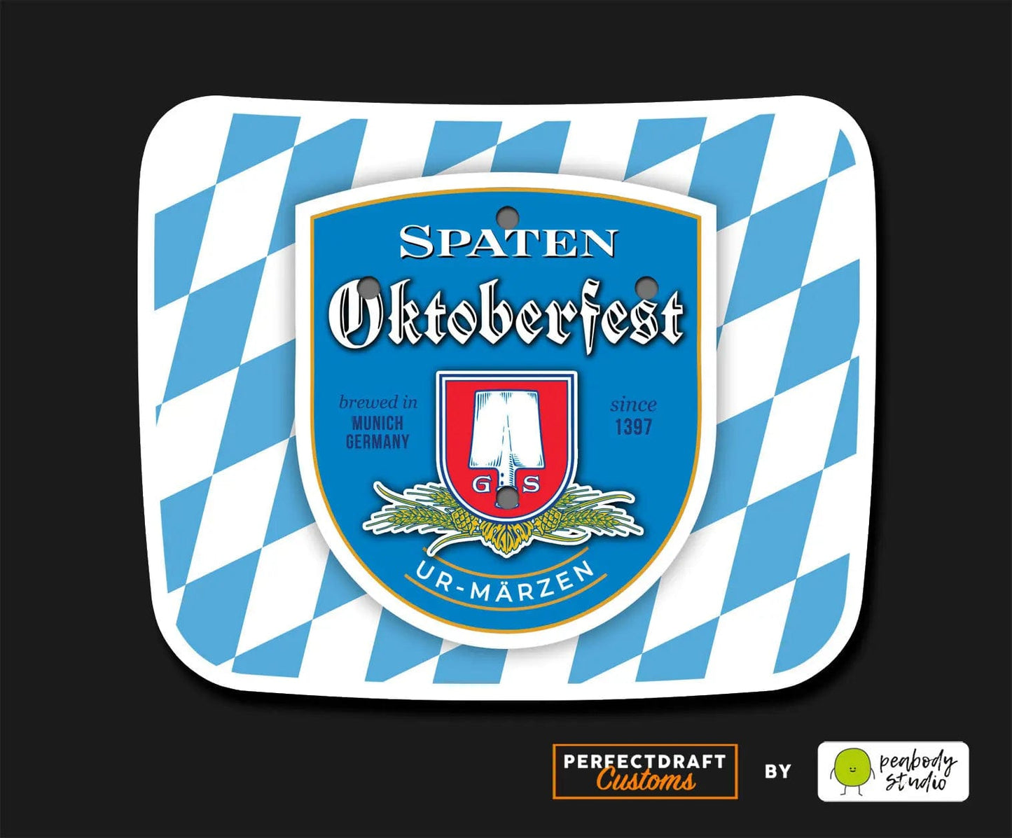 Spaten Oktoberfest Shield Perfect Draft Drip Tray