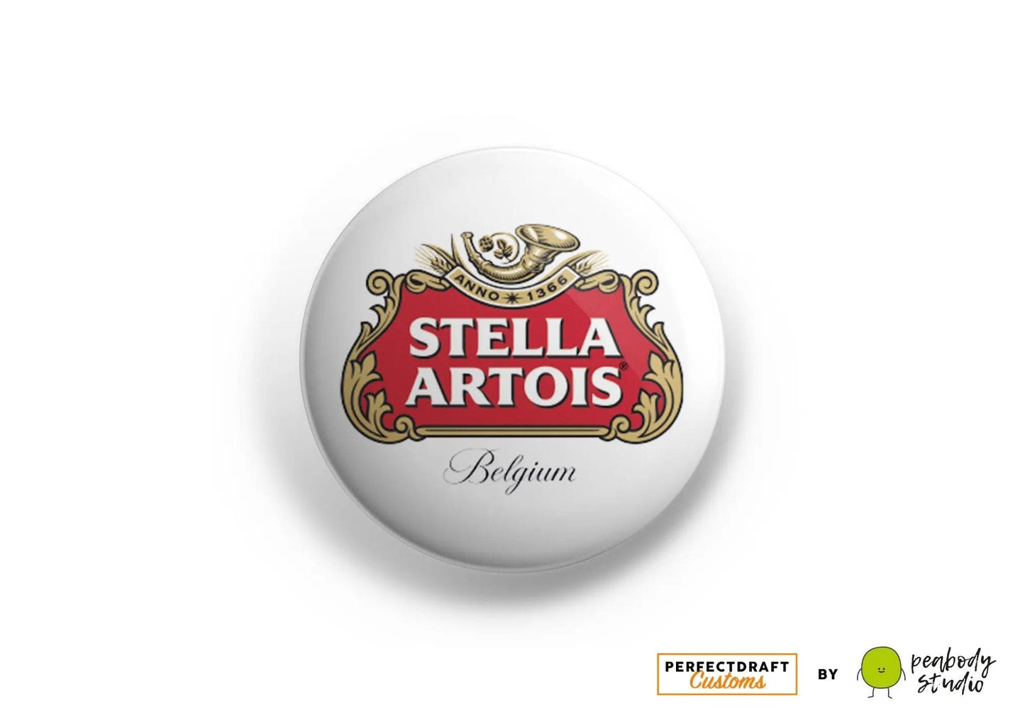 Stella Artois Perfect Draft Medallion Magnet | P D Customs