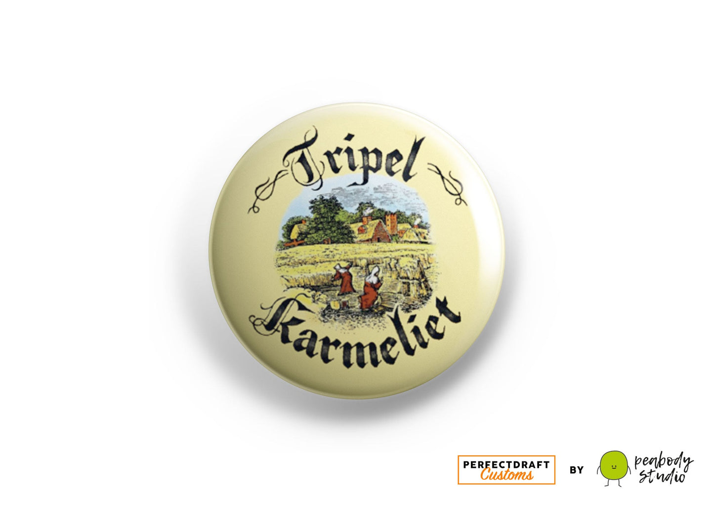 Tripel Karmeliet Perfect Draft Medallion Magnet (Rustic)