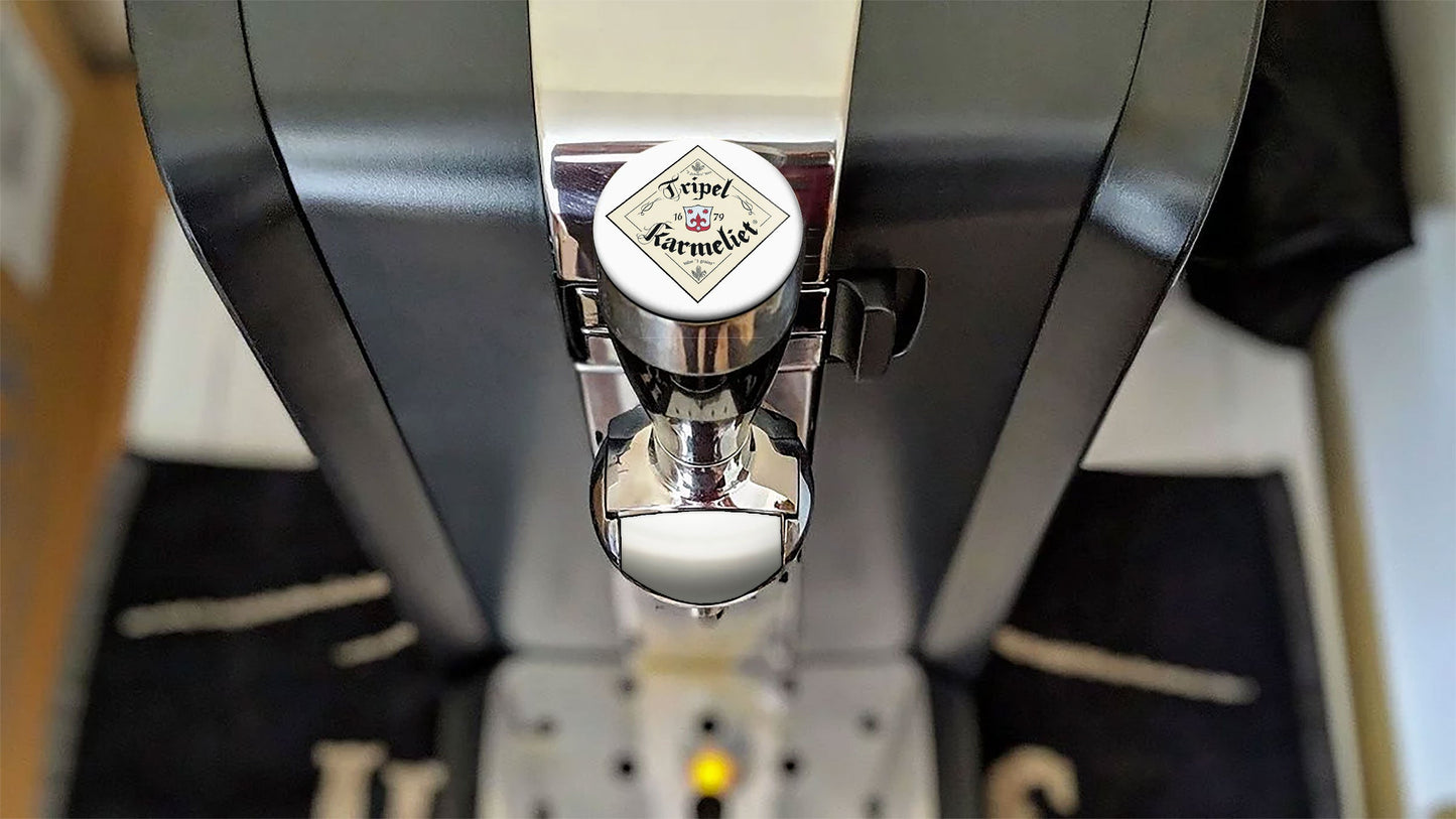 Tripel Karmeliet Perfect Draft Medallion Magnet (White)