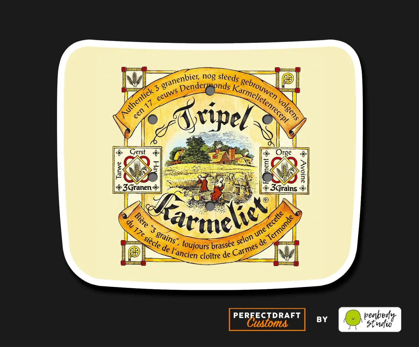 Tripel Karmeliet Vintage Perfect Draft Drip Tray