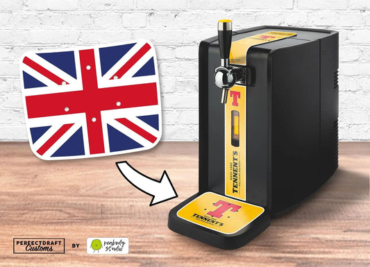 Union Jack Flag Perfect Draft Drip Tray