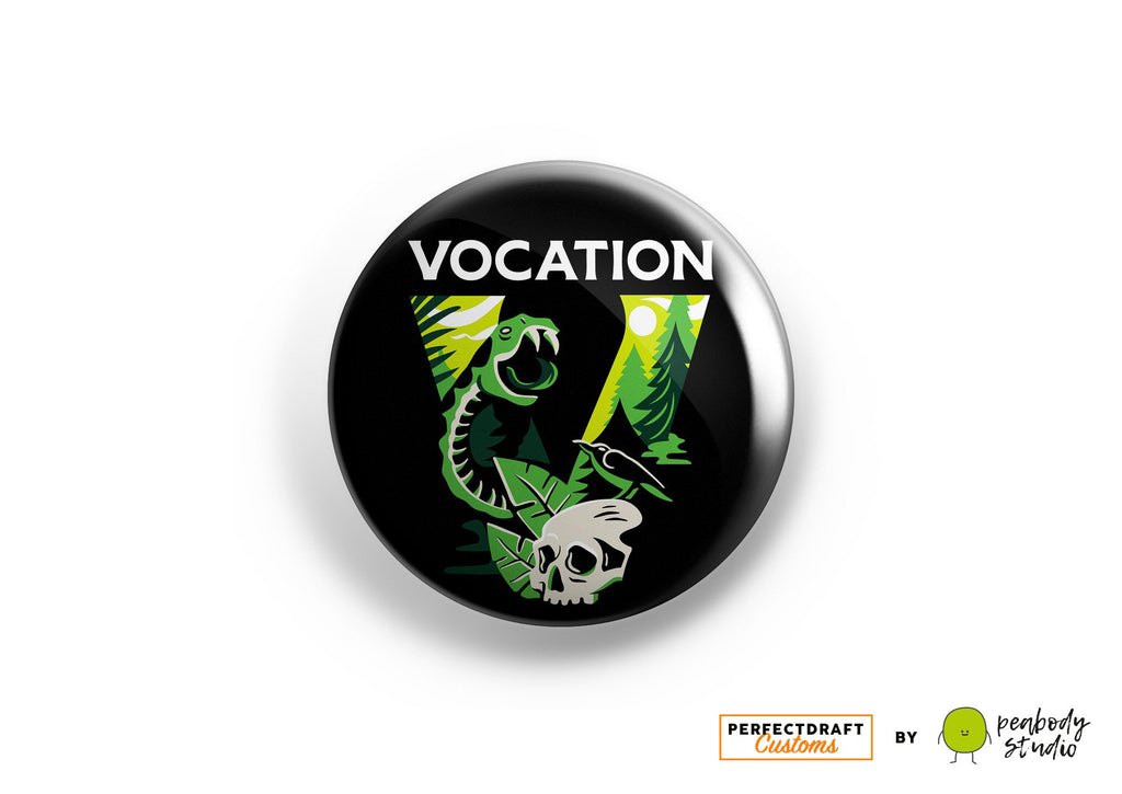 Vocation Life and Death Perfect Draft Medallion Magnet