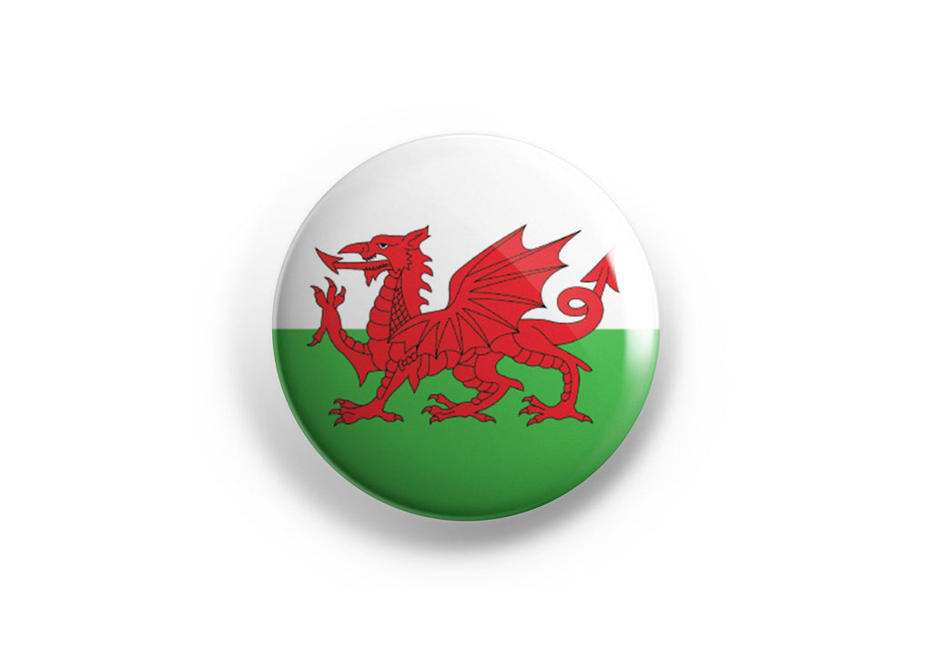 Wales Flag Perfect Draft Medallion Magnet