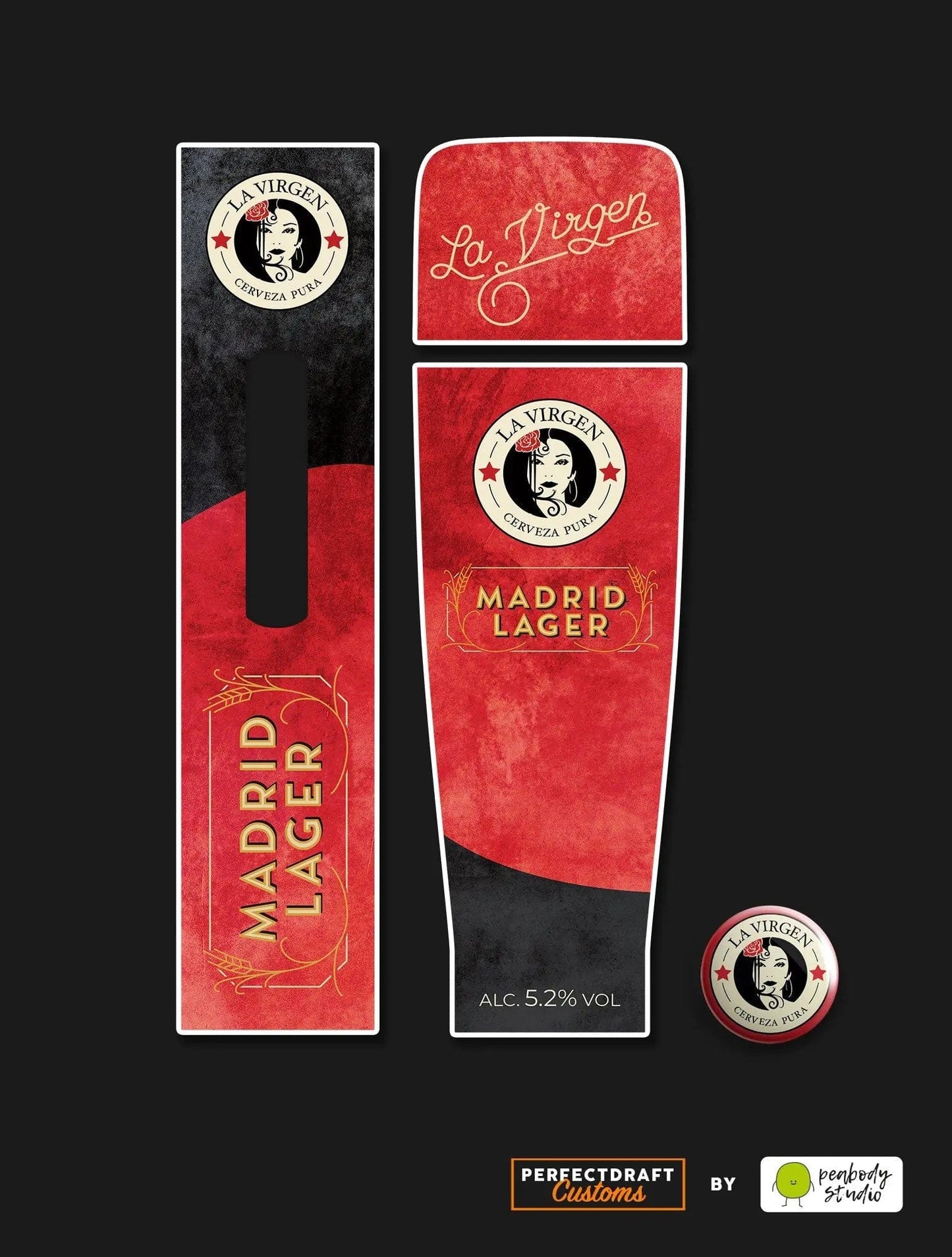 Cervezas La Virgen Madrid Perfect Draft Skin P D Customs