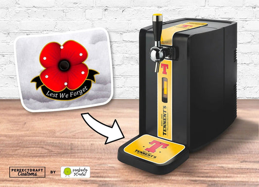 Lest We Forget Perfect Draft Drip Tray P D Customs