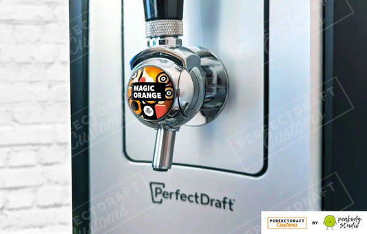 Magic Orange (Magic Rock Brewing) Perfect Draft Pro Medallion P D Customs