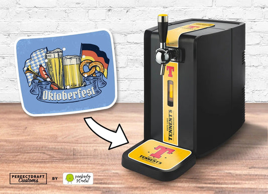 Oktoberfest Vintage Design Perfect Draft Drip Tray P D Customs