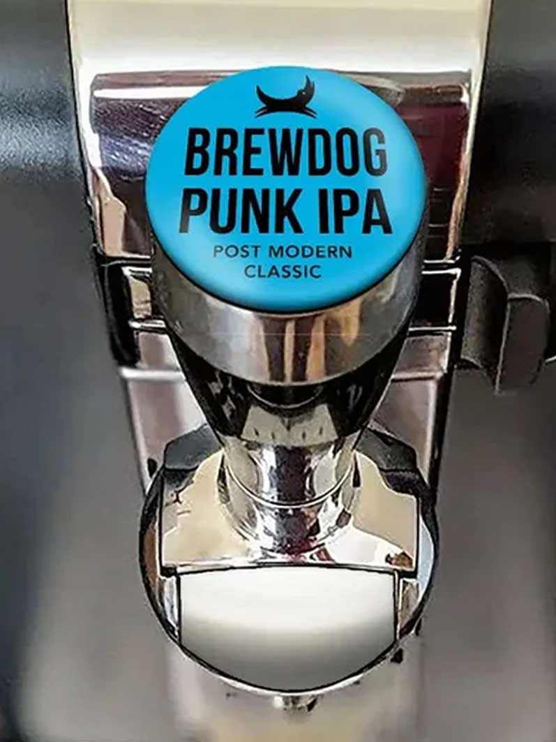 Brewdog Punk IPA Medallion on a PerfectDraft Machine