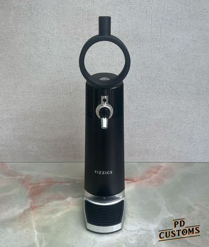 Fizzics DraftPour Tap Handle – Frog Eye Lens Holder, Optional USB-C LED Light