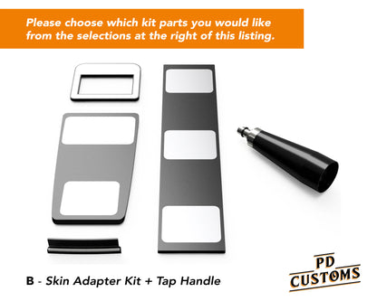 PerfectDraft BLACK Edition Skin Adapter Kit (Optional Handle)