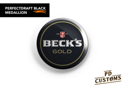 Becks Gold Perfect Draft Black Medallion