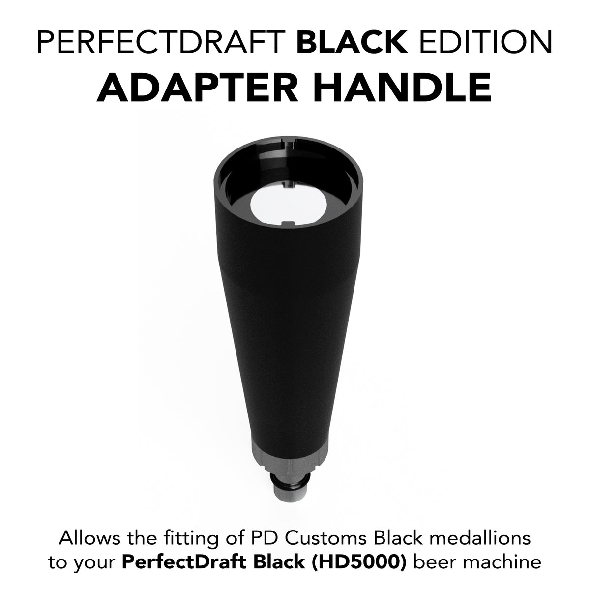 PerfectDraft Black Tap Handle – PD Customs