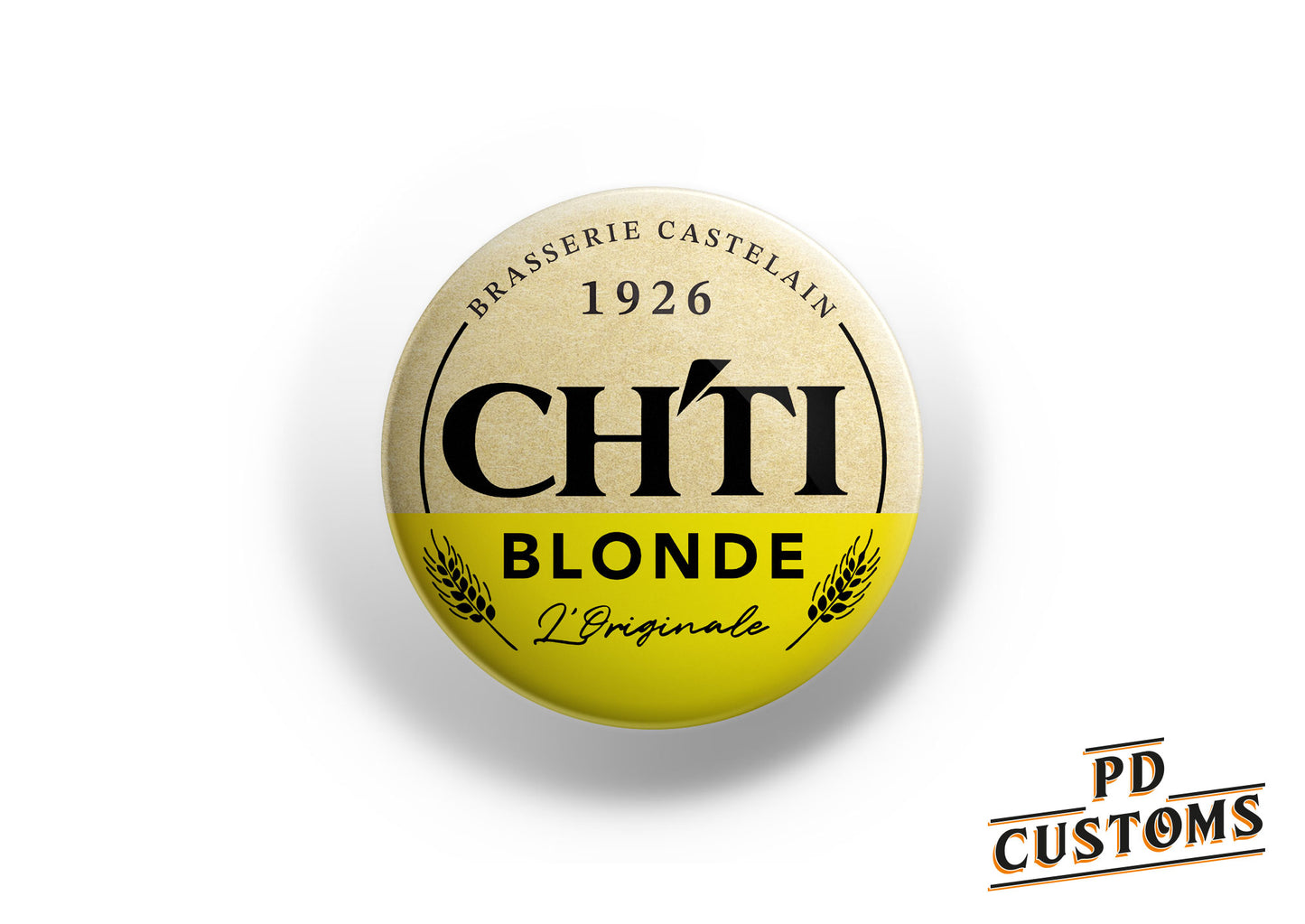 Ch'Ti Blonde Perfect Draft Medallion Magnet