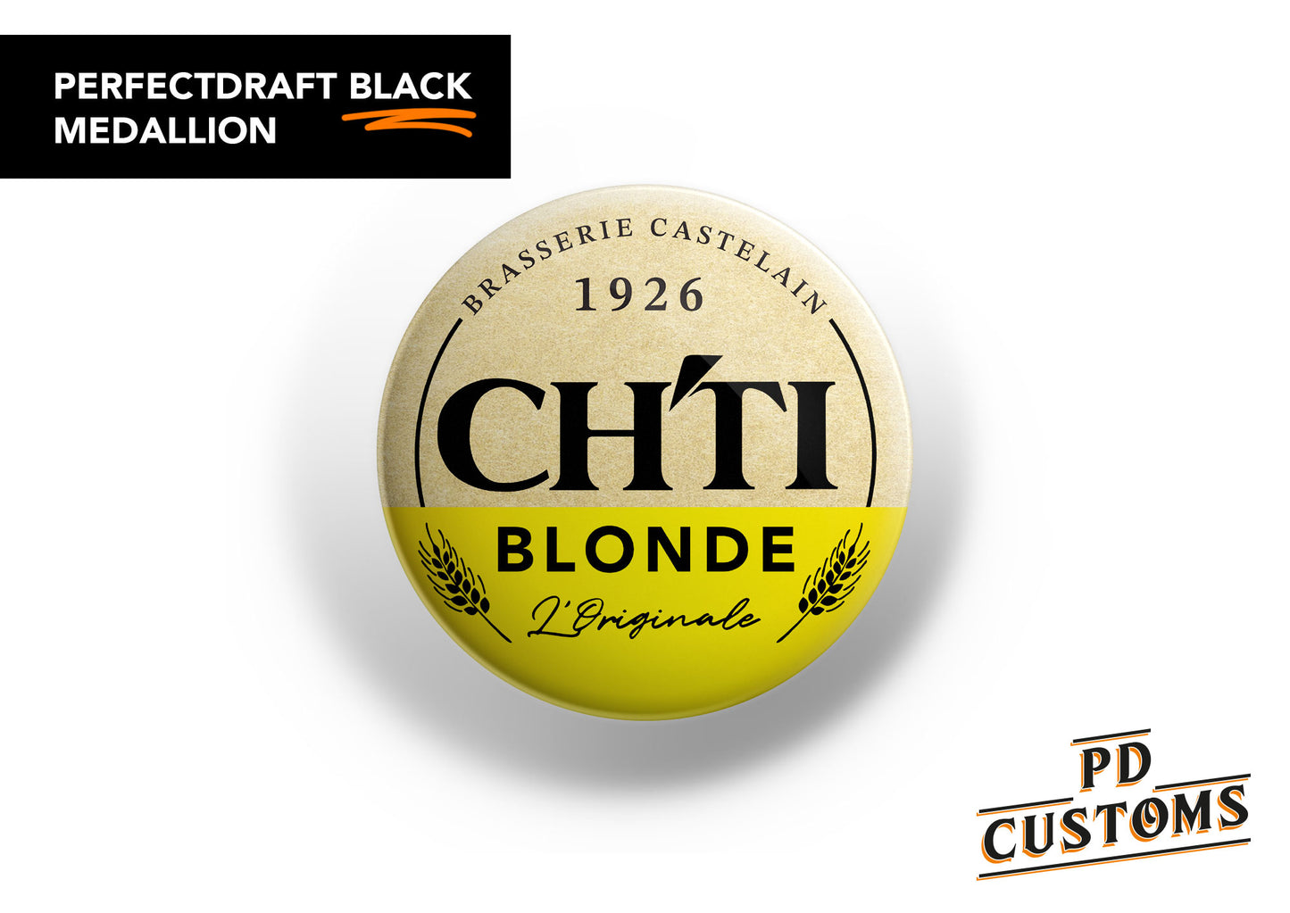Ch'Ti Blonde Perfect Draft Black Medallion