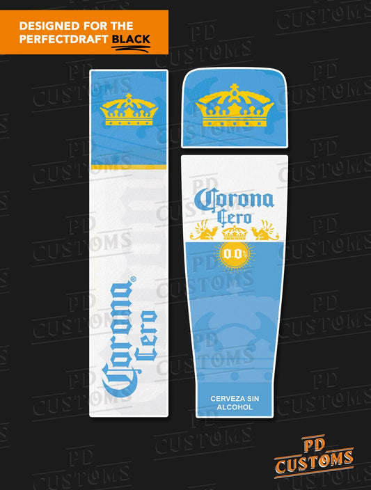 Corona Cero Perfect Draft Black Skin | PD Customs