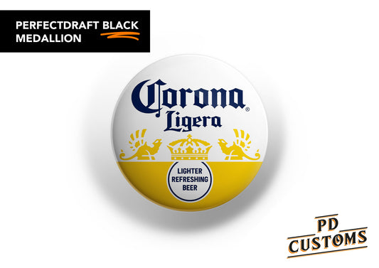 Corona Ligera Perfect Draft Black Medallion
