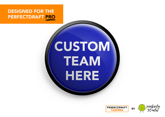 Custom Football Team Perfect Draft Pro Medallion