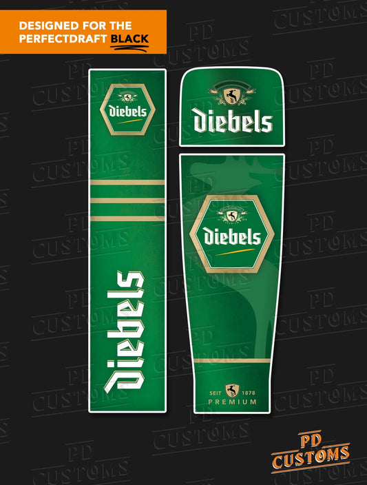 Diebels Perfect Draft Black Skin | PD Customs