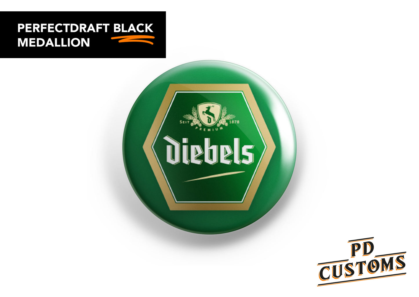 Diebels Perfect Draft Black Medallion