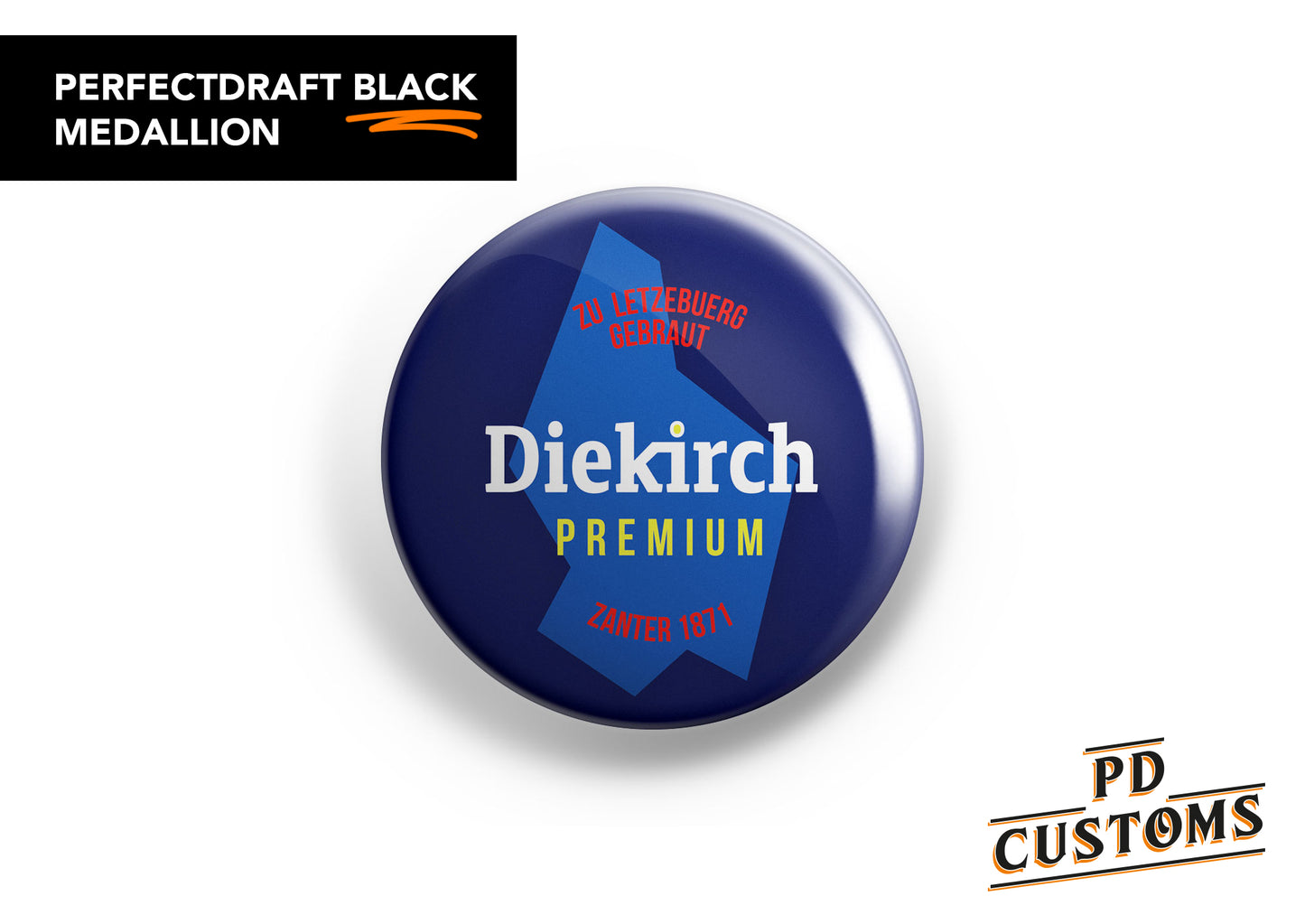 Diekirch Premium 2020 Perfect Draft Black Medallion