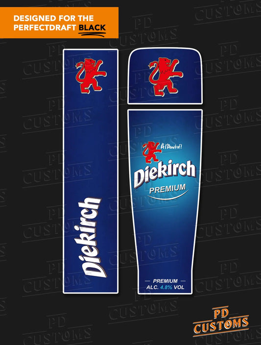Diekirch Premium Perfect Draft Black Skin | PD Customs