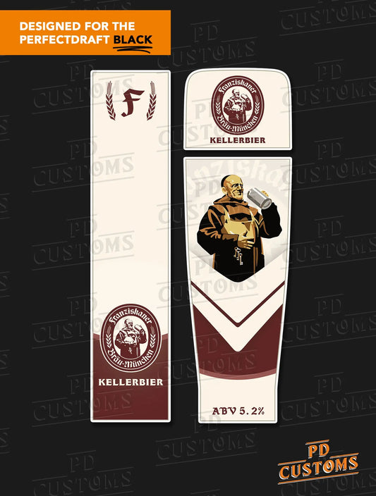 Franziskaner Kellerbier Perfect Draft Black Skin | PD Customs