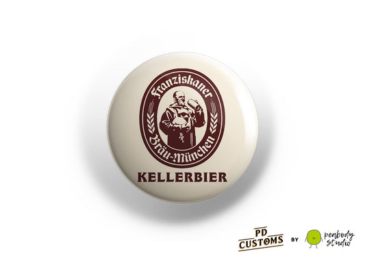 Franziskaner Kellerbier Perfect Draft Medallion Magnet