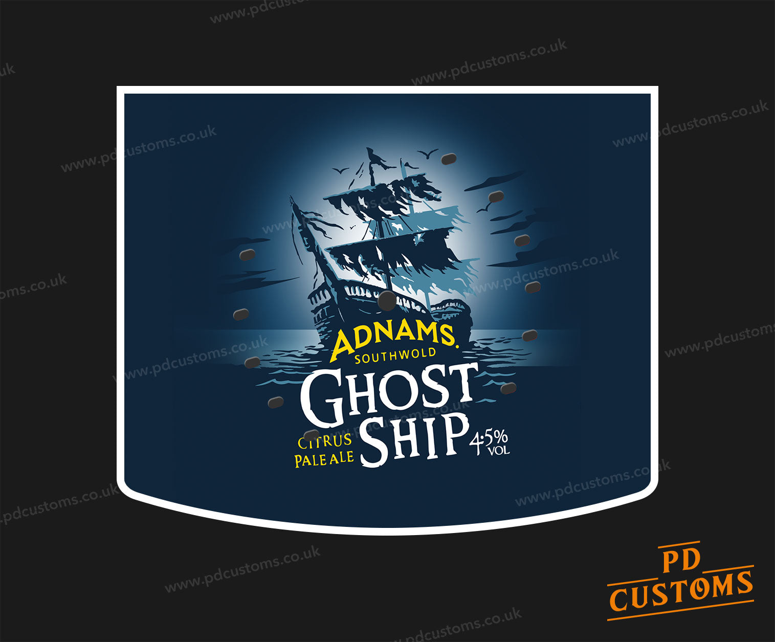 Ghost Ship (Adnams) Perfect Draft Pro Drip Tray