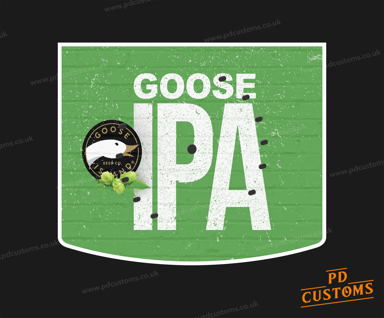 Goose IPA (Goose Island) Perfect Draft Pro Drip Tray