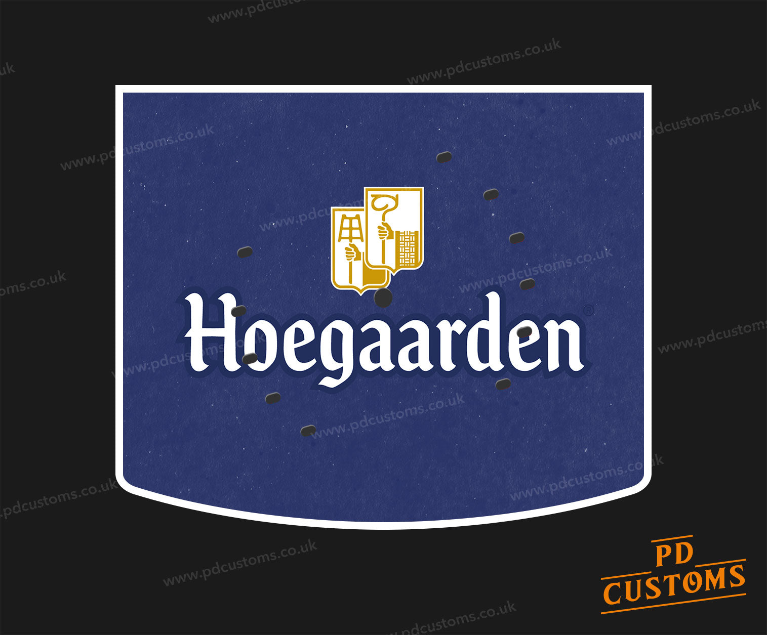 Hoegaarden Blue Design Perfect Draft Pro Drip Tray