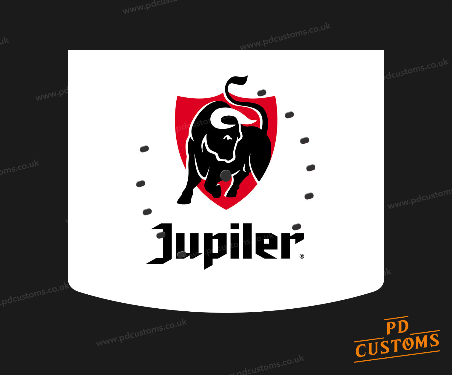 Jupiler White Design Perfect Draft Pro Drip Tray