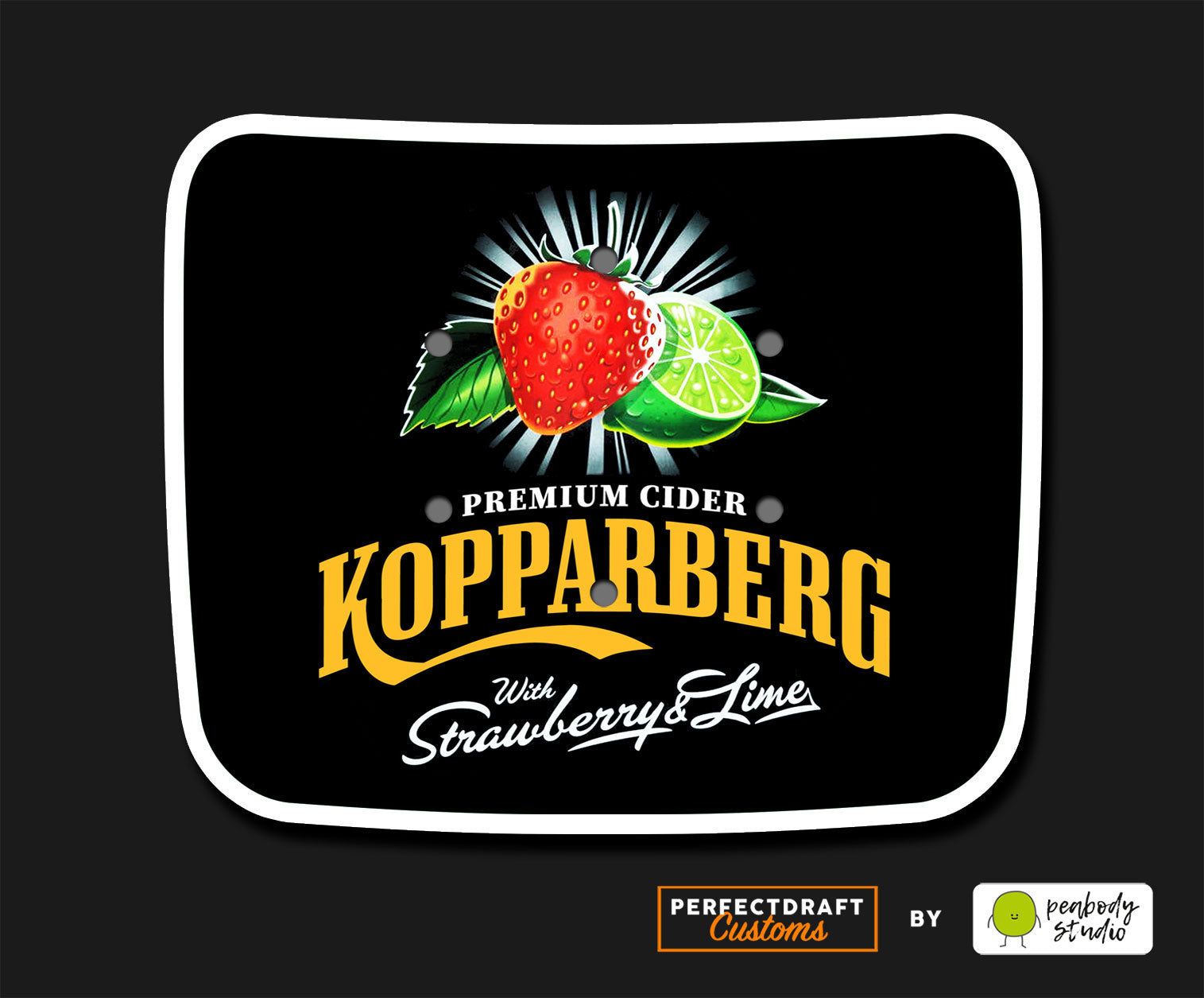 Kopparberg Strawberry and Lime Perfect Draft Drip Tray