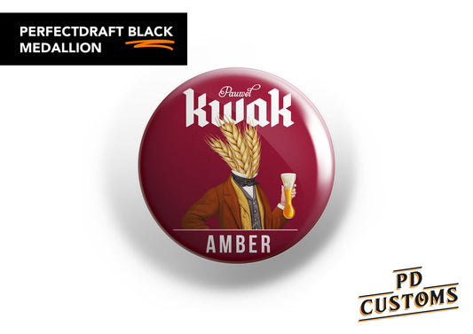 Kwak Amber Perfect Draft Black Medallion