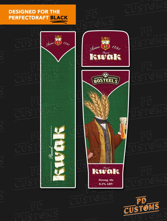 Kwak Perfect Draft Black Skin | PD Customs