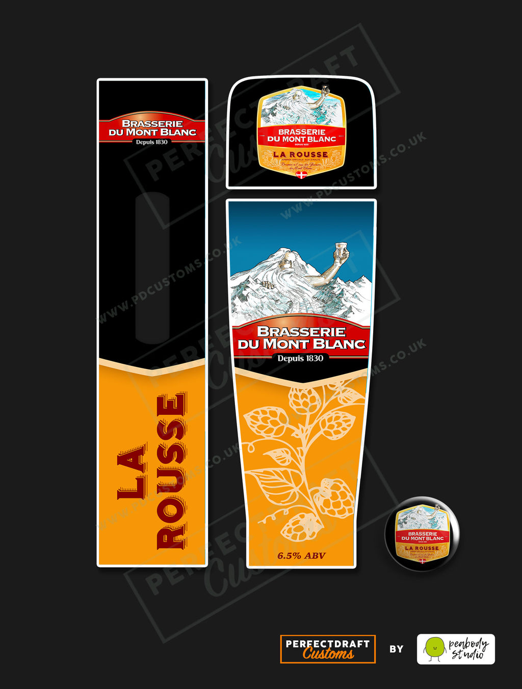 La Rousse (Brasserie du Mont Blanc) Perfect Draft Skin