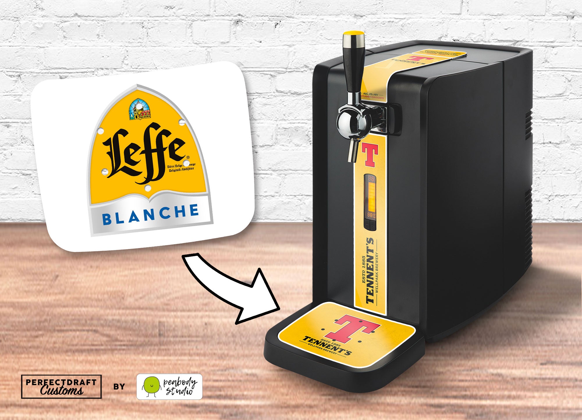 Leffe Blanche Perfect Draft Drip Tray