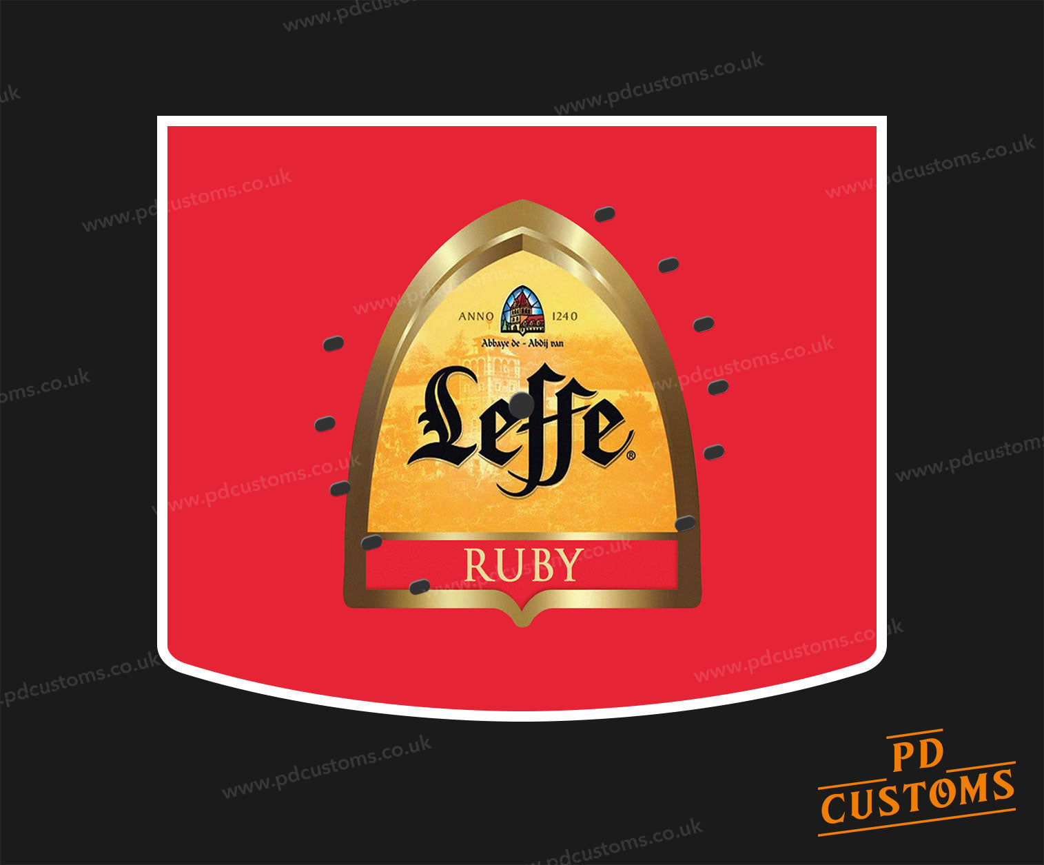 Leffe Ruby Perfect Draft Pro Drip Tray