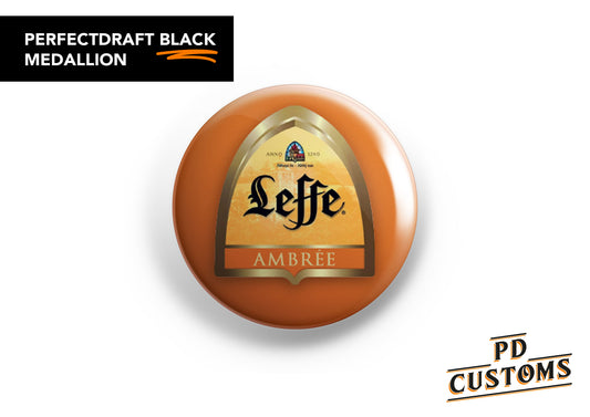 Leffe Amber Perfect Draft Black Medallion