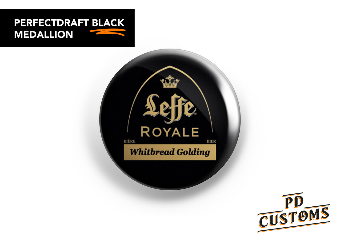 Leffe Royale Whitbread Golding Perfect Draft Black Medallion